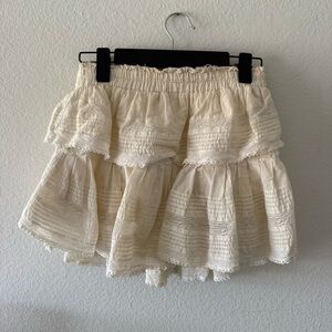 LoveShackFancy Skirt - Size XS
